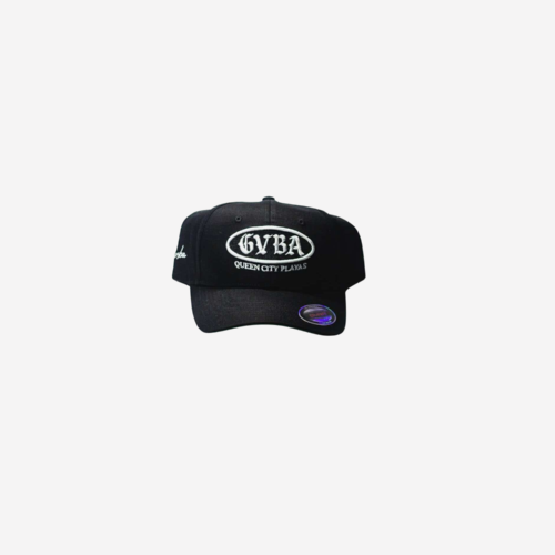 BLACK CAP GVBA 5PANEL STRUCTURED BALL BLACK CAP