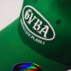 GVBA 5PANEL STRUCTURED BALL GREEN CAP